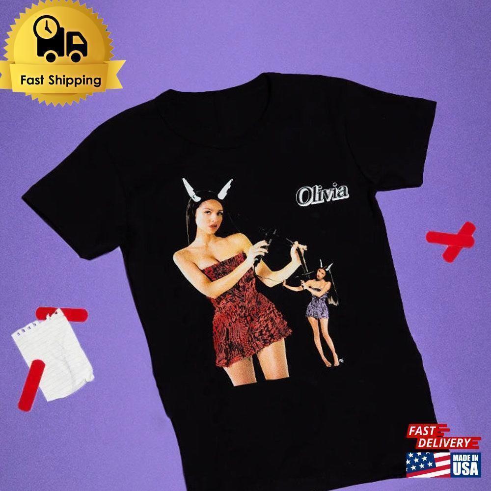 Olivia Rodrigo Guts World Tour Shirt Fans Bad Idea Right